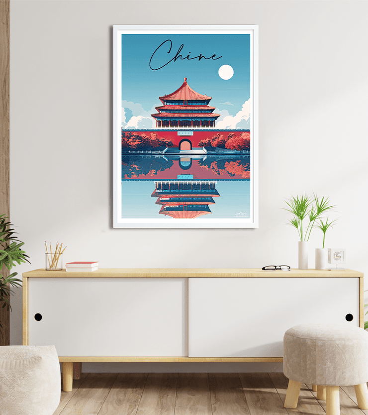 poster vintage Chine