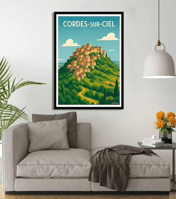poster Cordes-sur-Ciel