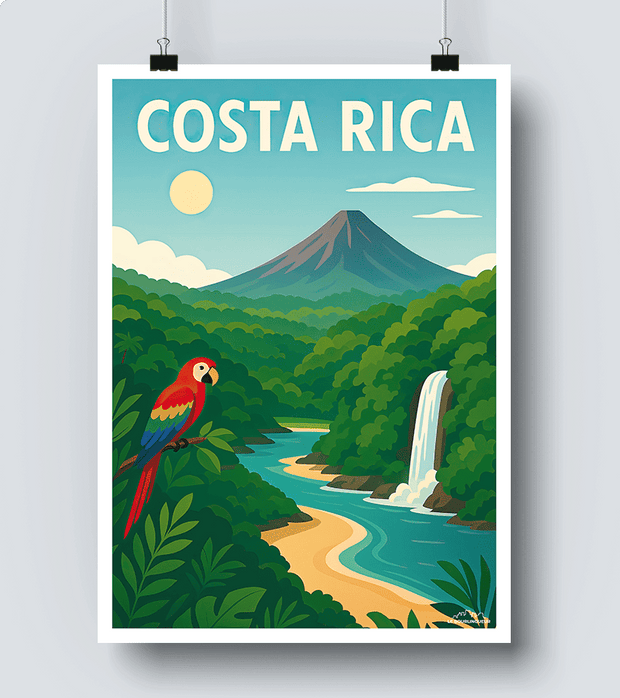 Affiche Costa Rica
