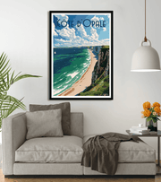 Affiche Côte d Opale