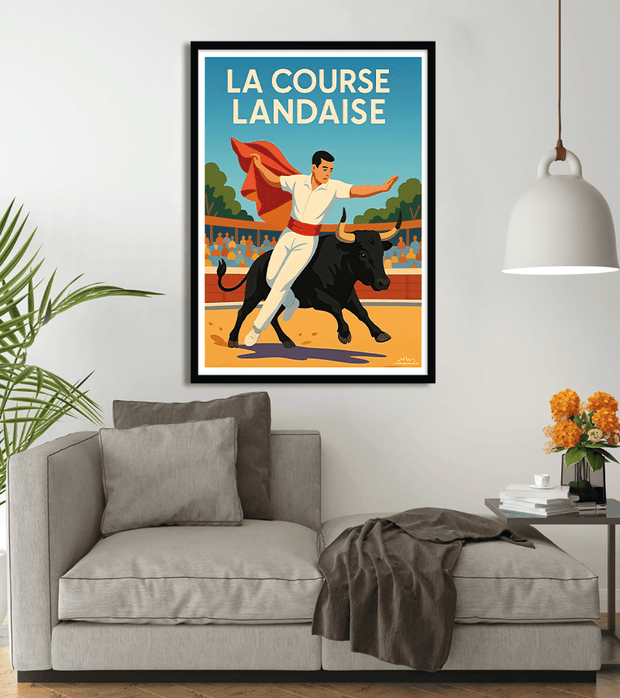 poster Course Landaise