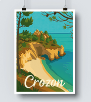 Affiche Vintage Crozon