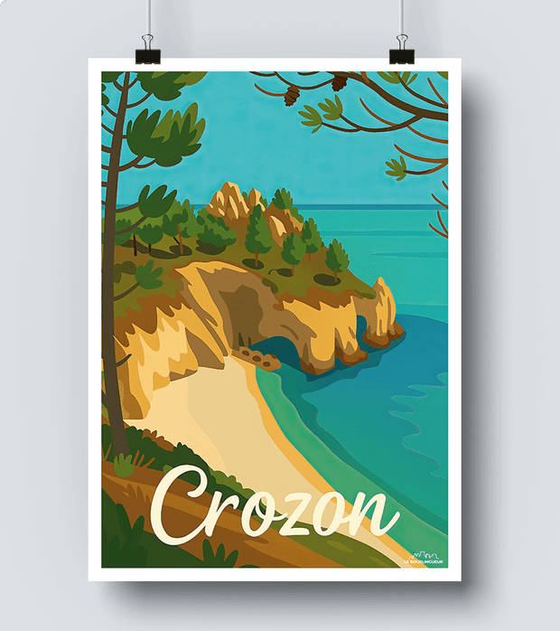 Affiche Vintage Crozon