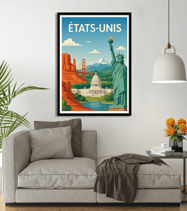 poster Etats Unis