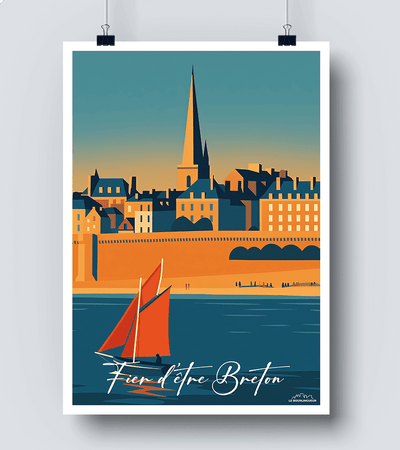 Affiche Fier d être breton