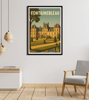 Affiche Fontainebleau