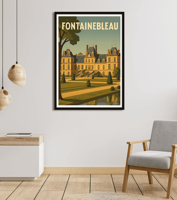 Affiche Fontainebleau