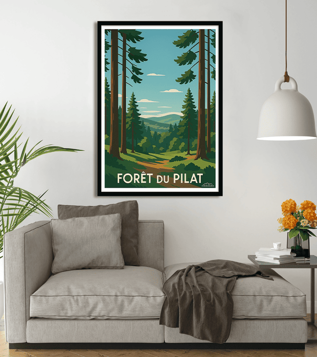 poster Forêt du Pilat