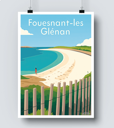 Affiche Fouesnant les Glénan
