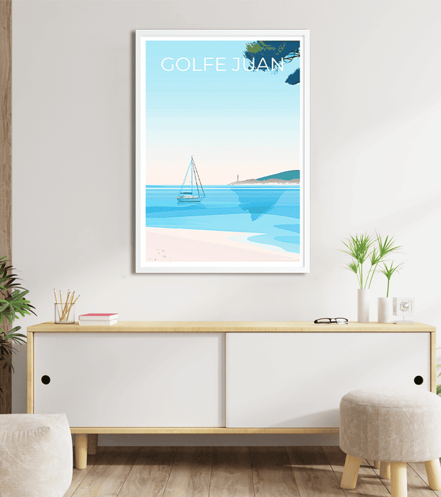 poster Golfe Juan