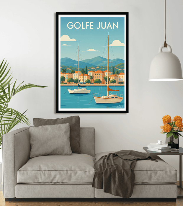 poster Golfe Juan