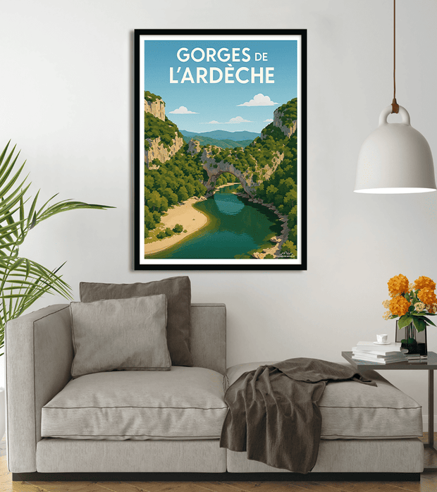 poster Gorges de l Ardèche