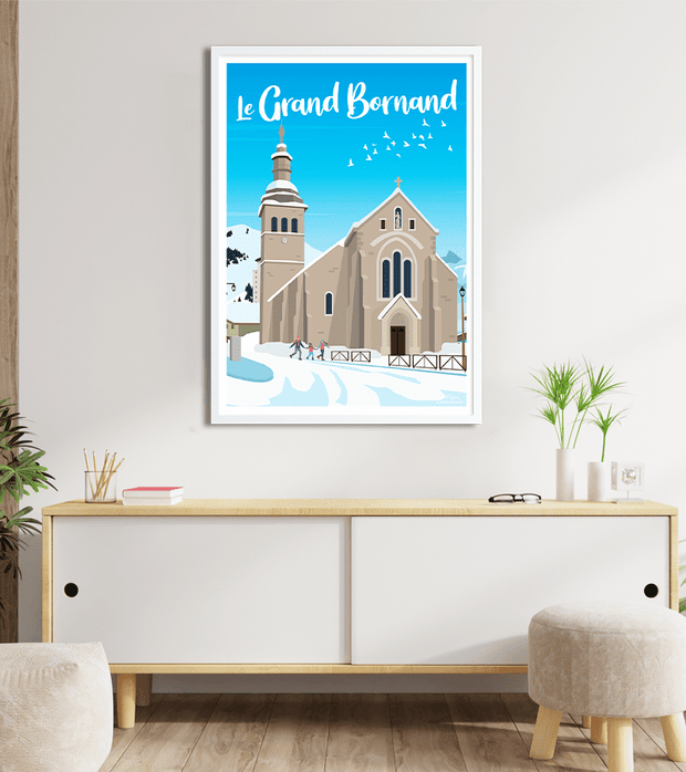 poster le grand bornand