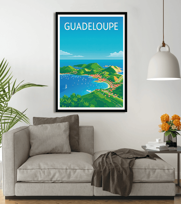 poster Ile Guadeloupe