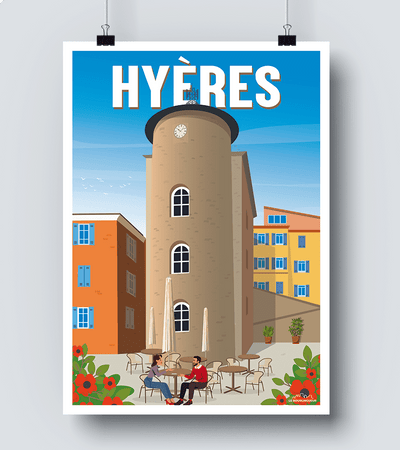 Affiche Hyères