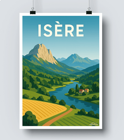 Affiche Isère