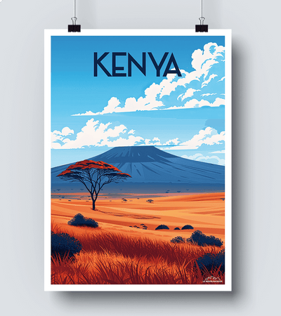 Affiche Kenya