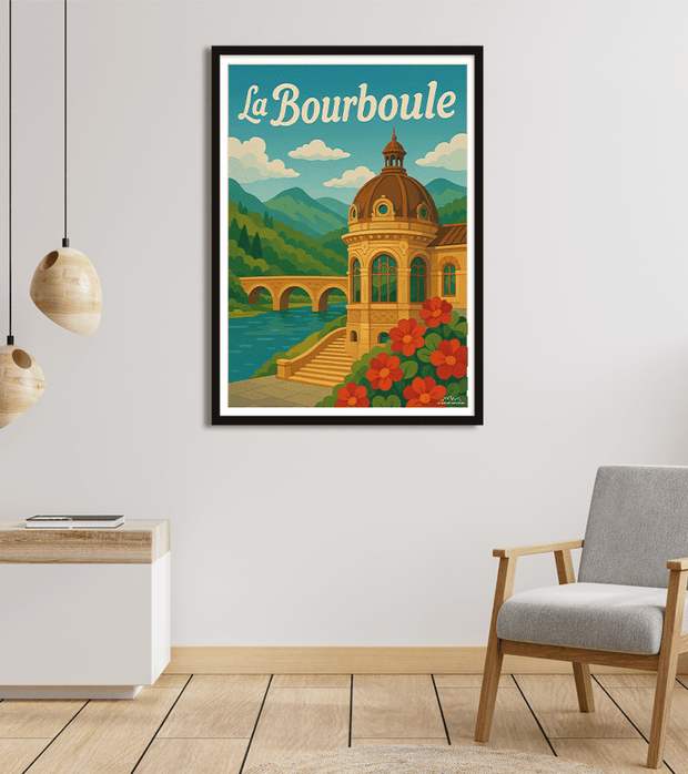Affiche La Bourboule