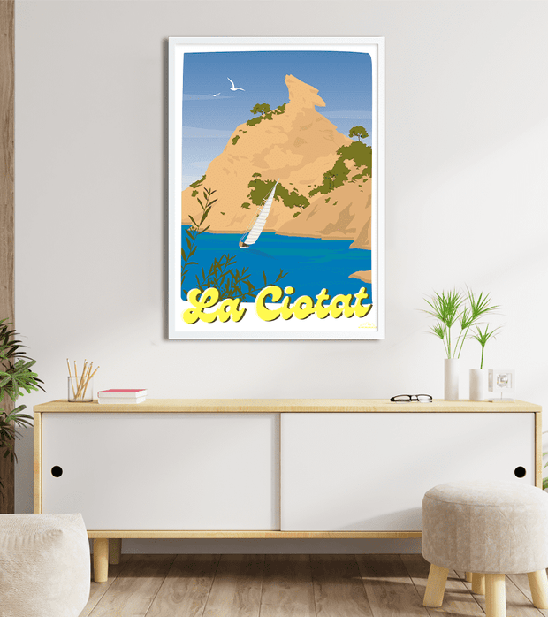 poster Bec de l'Aigle La Ciotat 