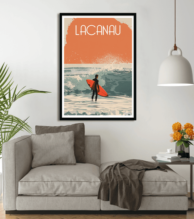 poster  Surf Lacanau