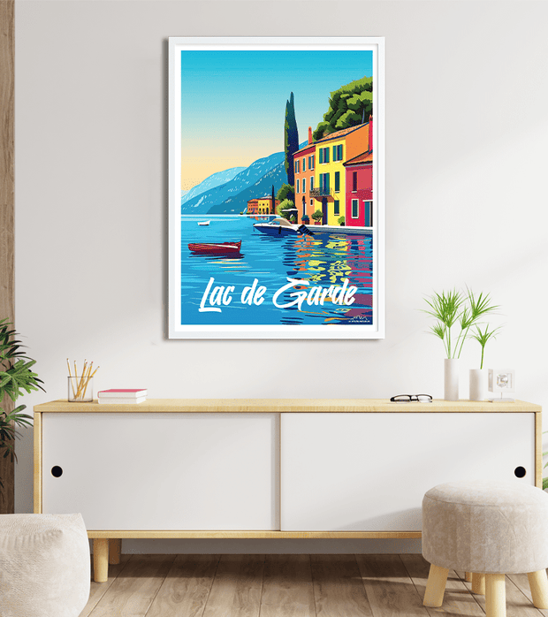 poster Lac de Garde