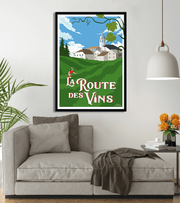 poster La Route des Vins