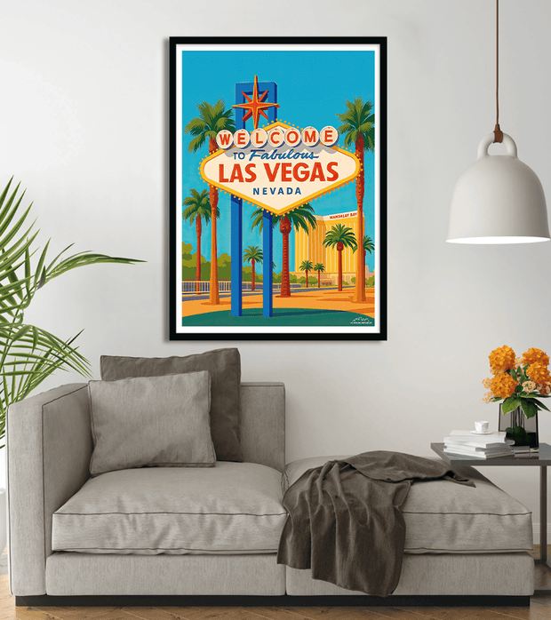 poster Ville de Las Vegas