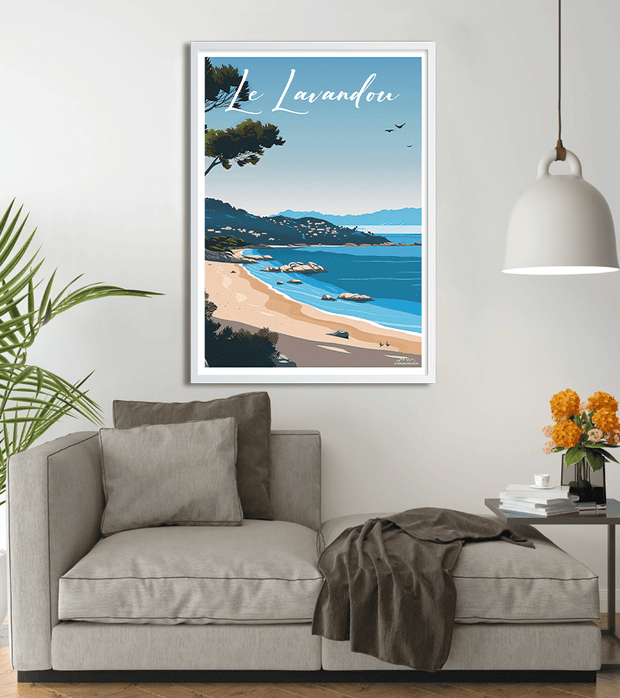 Affiche Le Lavandou