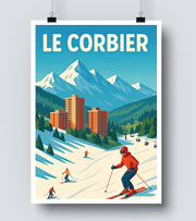 Affiche Le Corbier