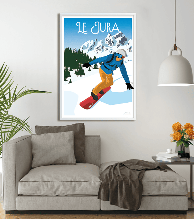 poster  Les montagnes du Jura