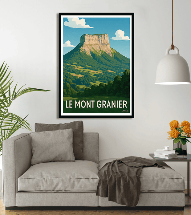 poster le Mont Granier