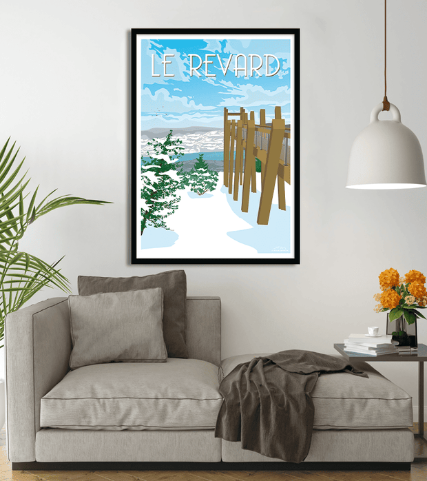 poster le Mont Revard 