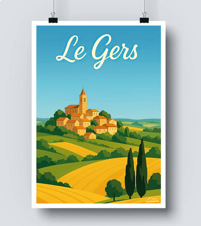 Affiche Le Gers