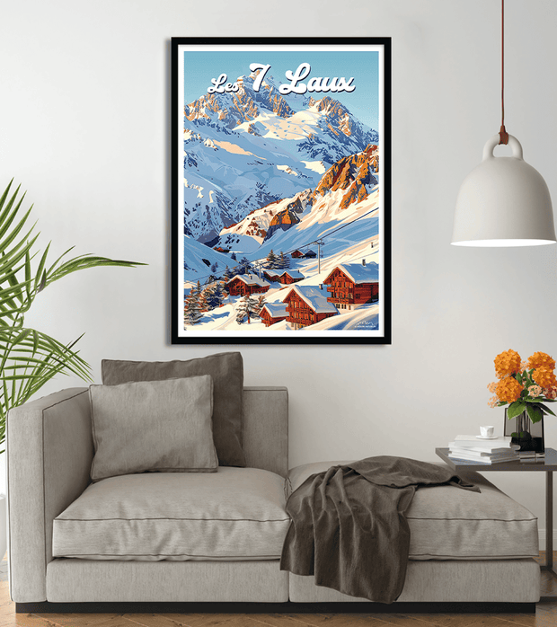 Affiche Les 7 Laux