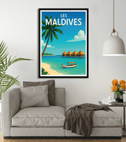 poster Les Maldives