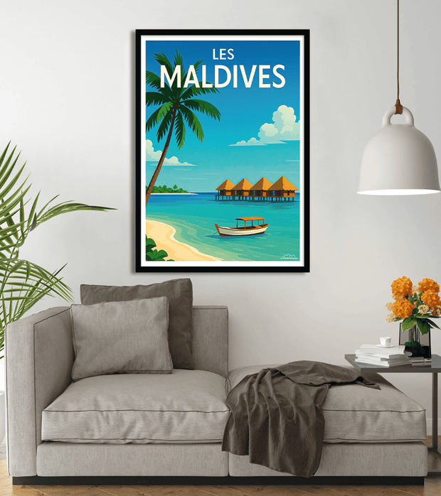 poster Les Maldives