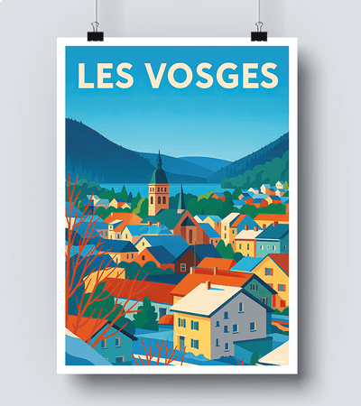 Affiche Les Vosges