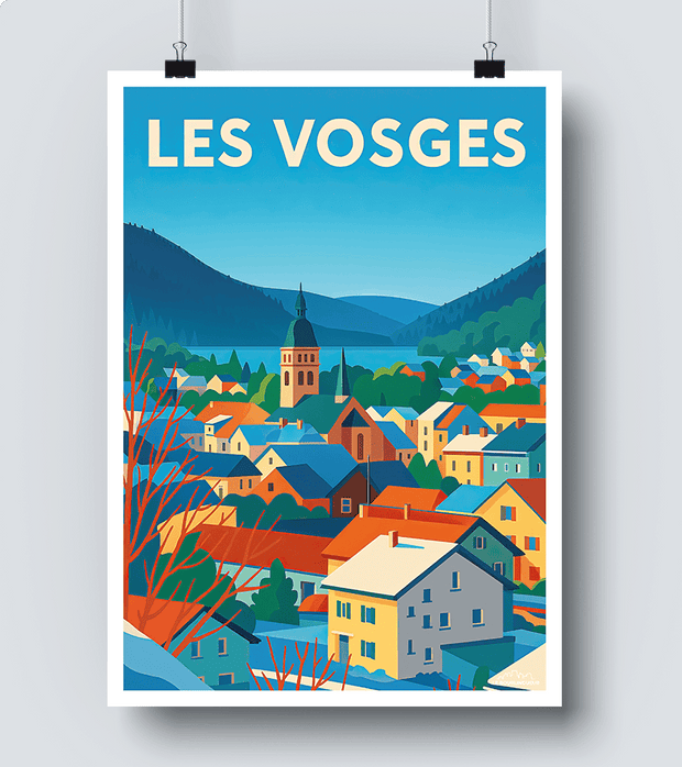Affiche Les Vosges