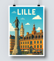 Affiche Ville de Lille