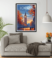 poser Londres 