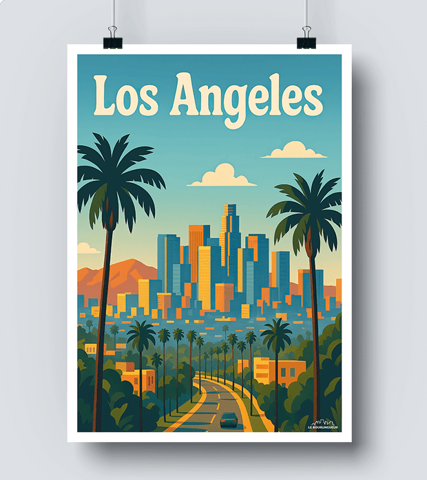 Affiche Los Angeles Street