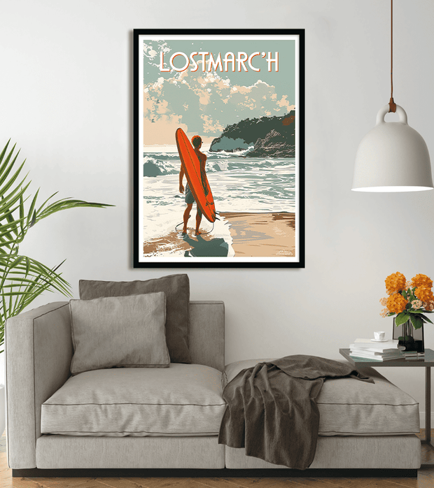 Affiche Surf Lostmarc h