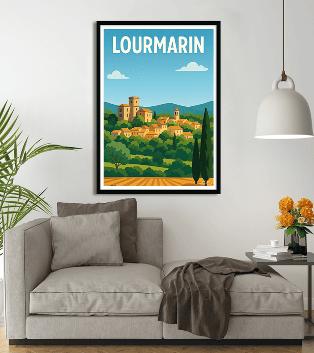poster Lourmarin