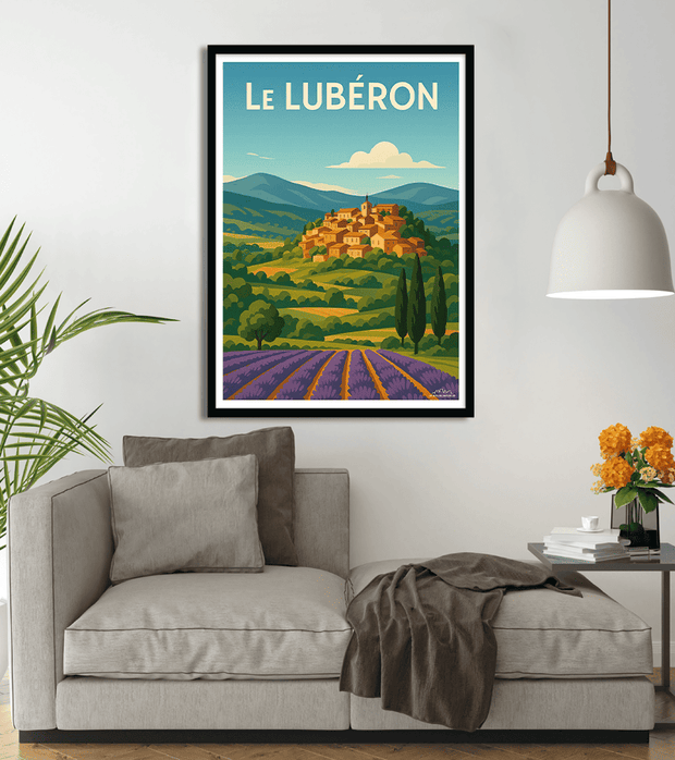 Affiche Lubéron