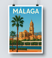 Affiche Malaga