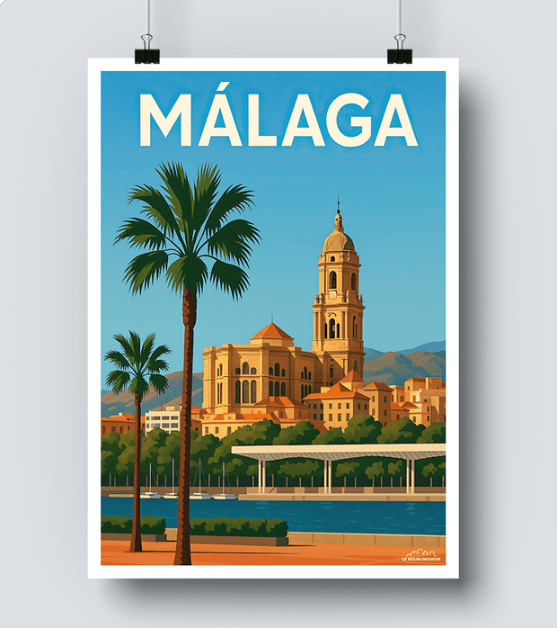 Affiche Malaga