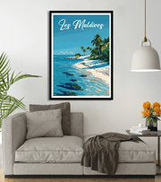 poster Les Maldives