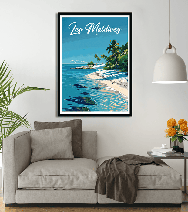 poster Les Maldives