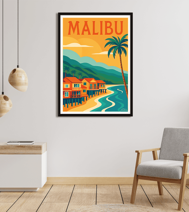 Affiche Malibu