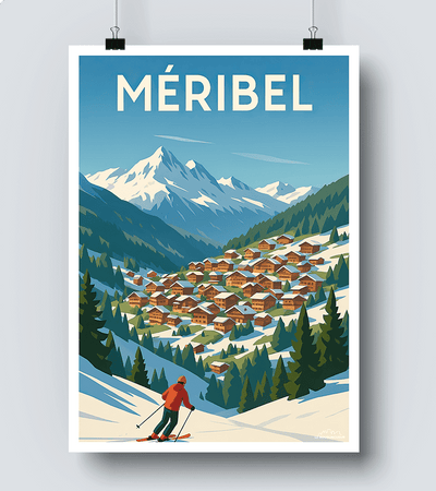 Affiche Méribel